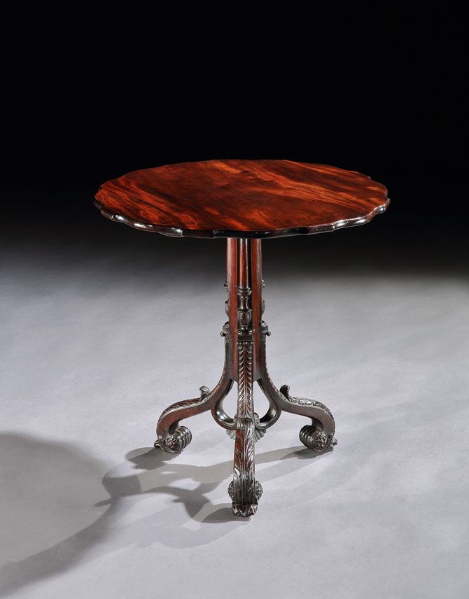 A George II mahogany tripod table | MasterArt